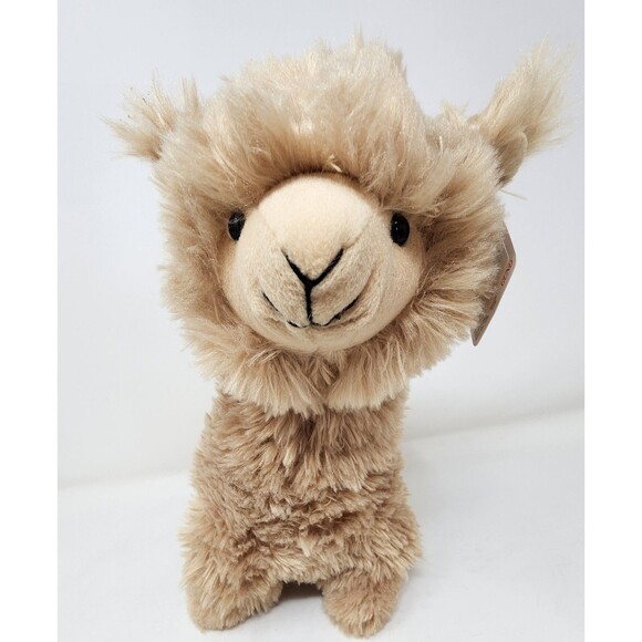 Gund Llama Plush Lakota Gold Beige 10.5 Ins Stuffed Toy Cuddly Standing RARE - Picture 3 of 12